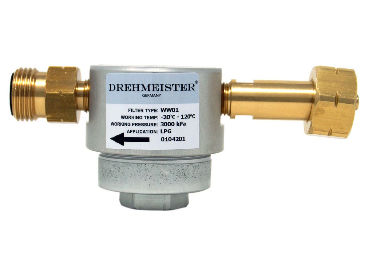 Drehmeister Smart lange gasfilter