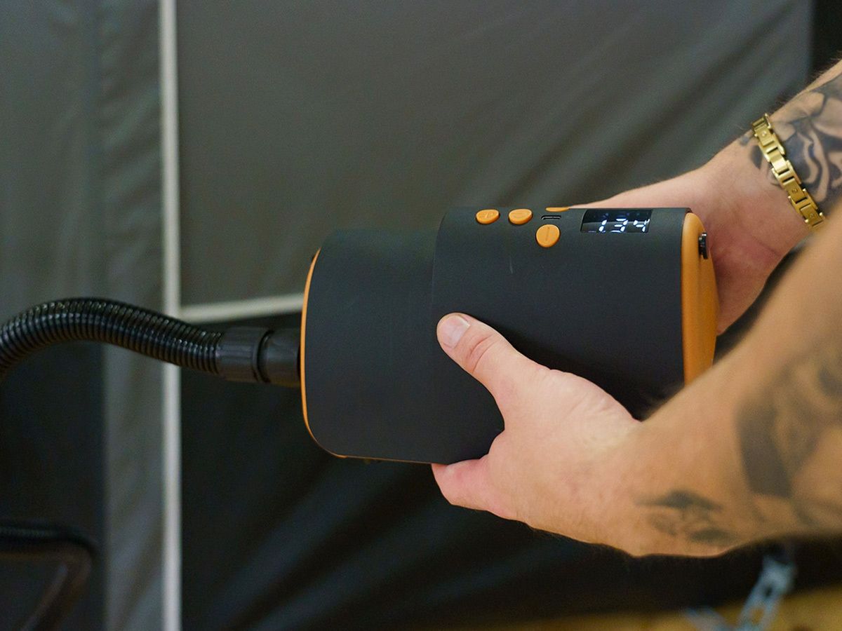 Obelink Cyclone Compact tentpomp met accu