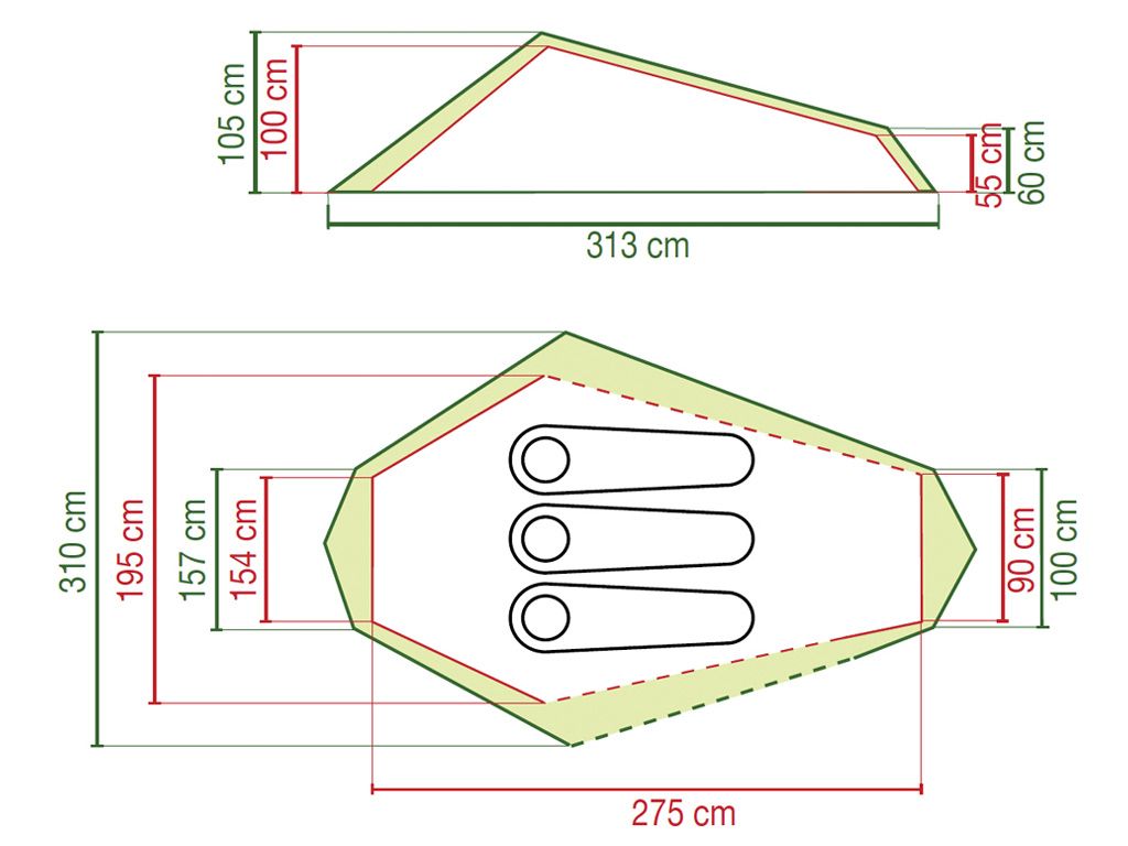 Coleman Cobra 3 trekkerstent