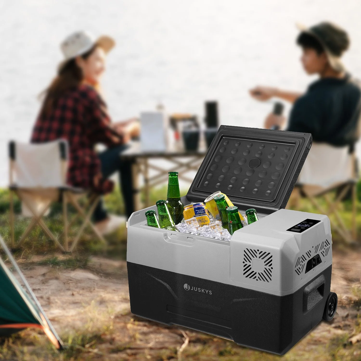 Juskys Yukon 30 liter compressor koelbox