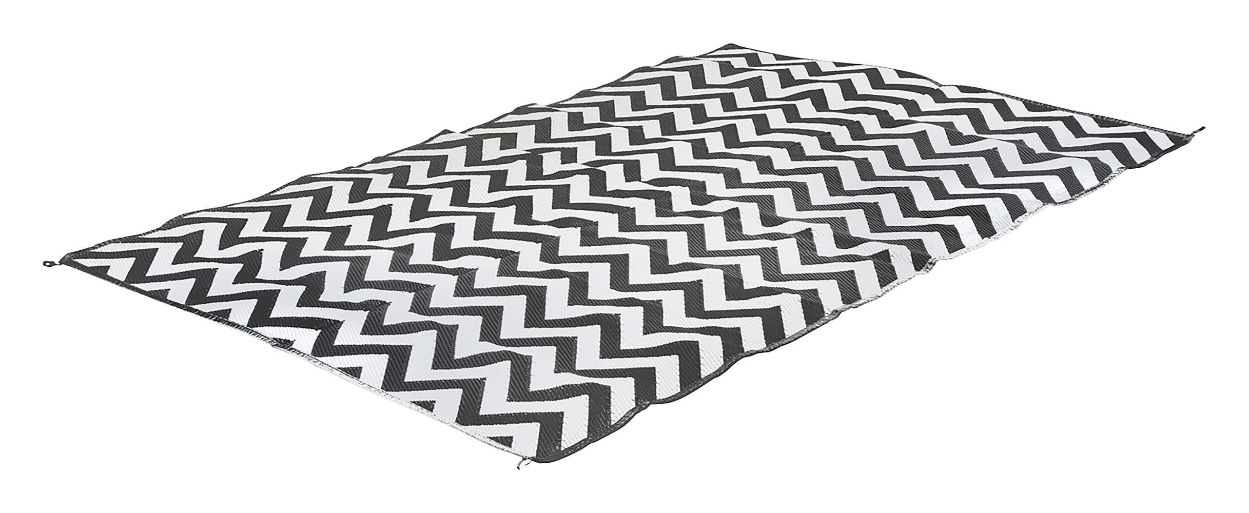 Bo-Camp Wave 270 x 200 cm zwart witte chill mat