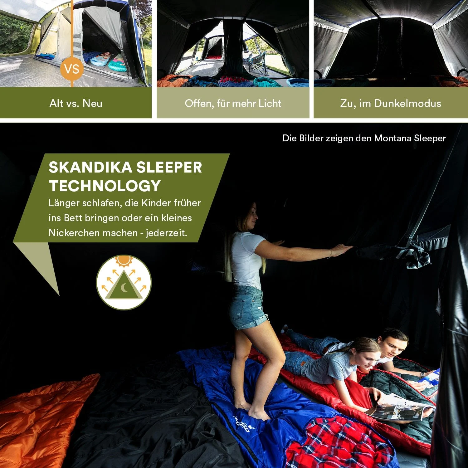 Skandika Gotland 6 Sleeper Protect Tunneltent