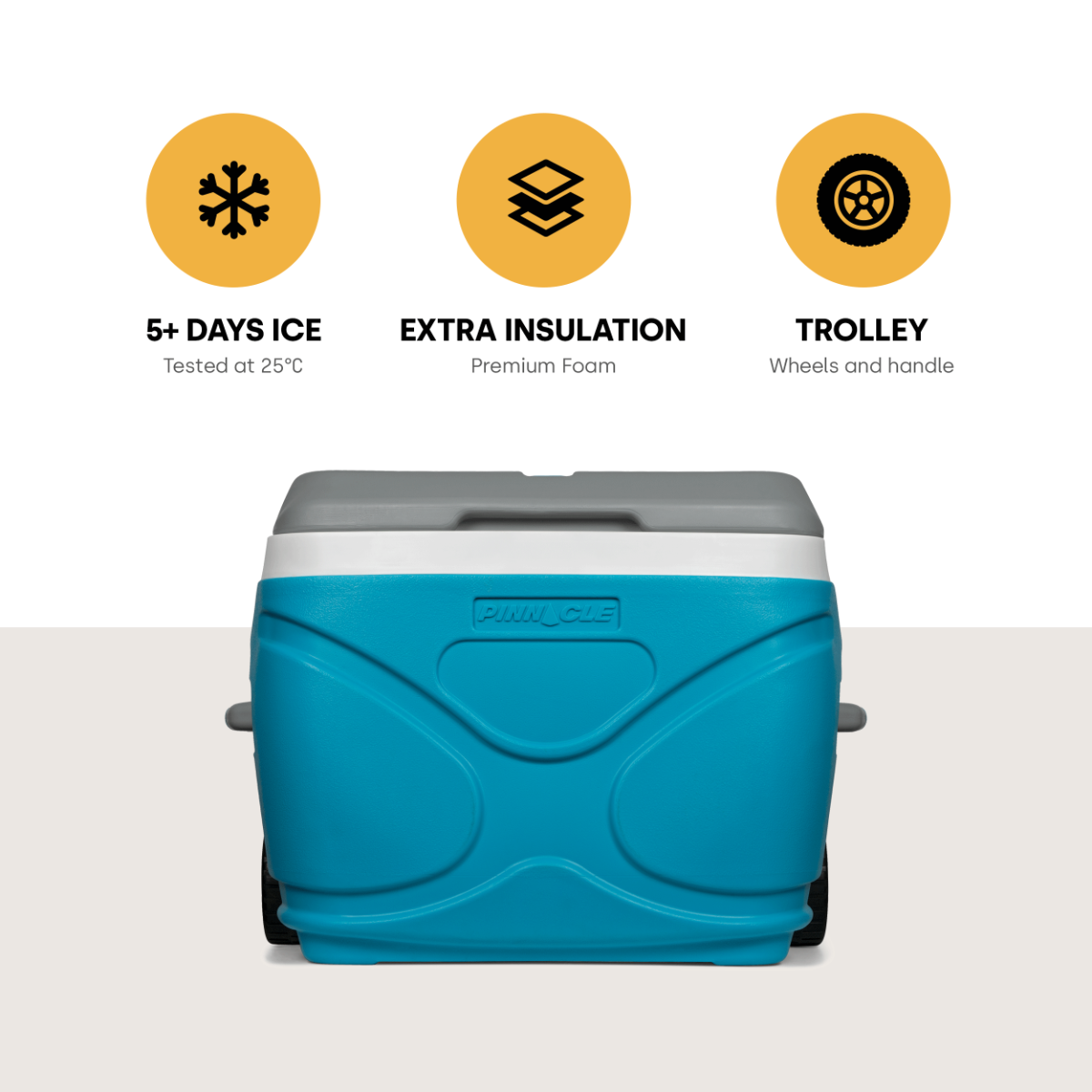 Pinnacle Prudence Roller koelbox op wielen