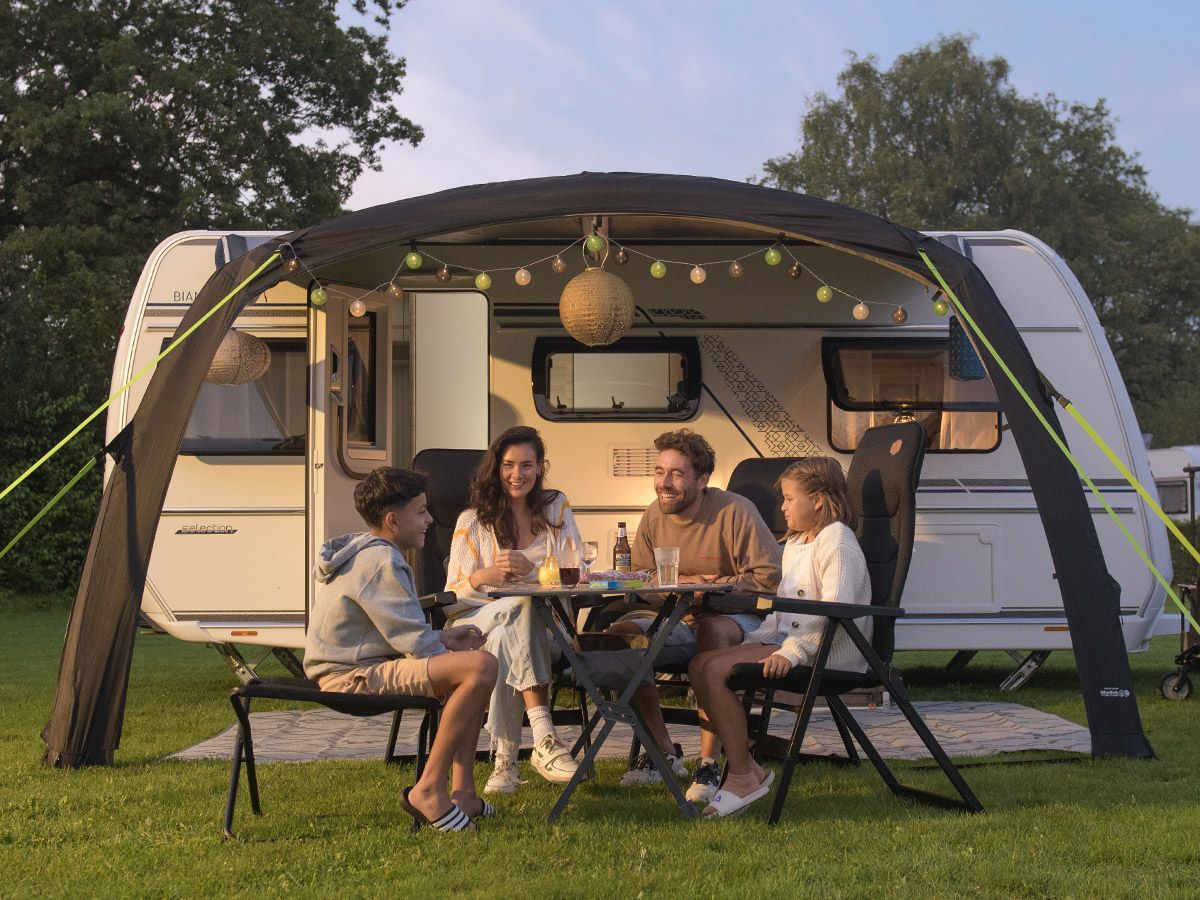 Obelink Sunroof 400 Easy Air CoolDark caravanluifel