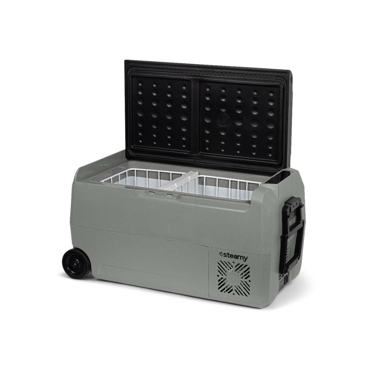 Steamy-E Dual Zone 36 elektrische koelbox op wielen