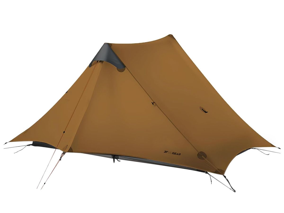 3F UL GEAR Lanshan 2-persoons Tent - Brown