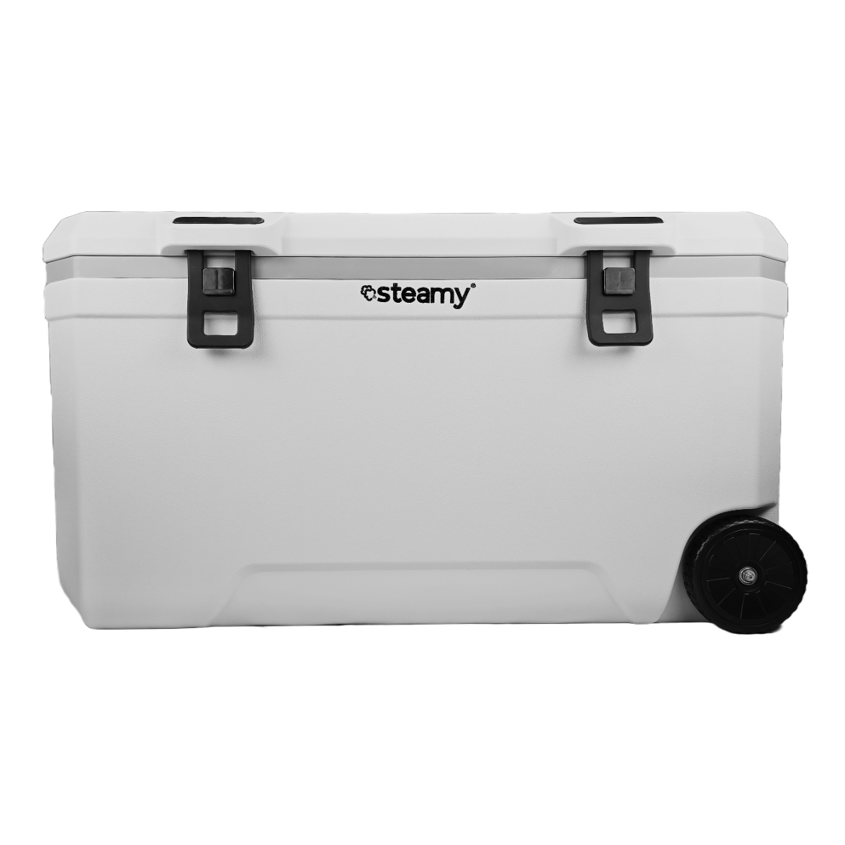 Steamy Marine 120 Roller, Koelbox op wielen, 120L, Wit