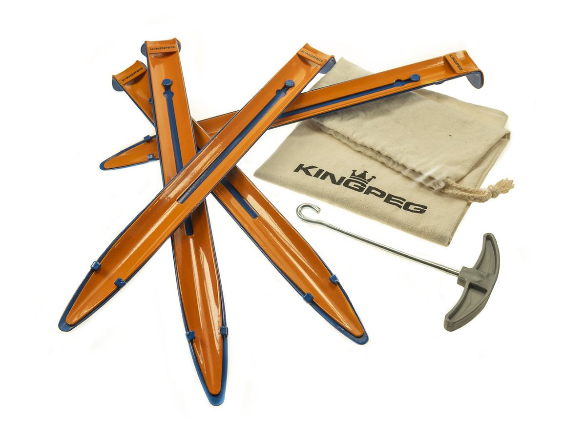 Kingpeg max storm tentharing - Set van 4