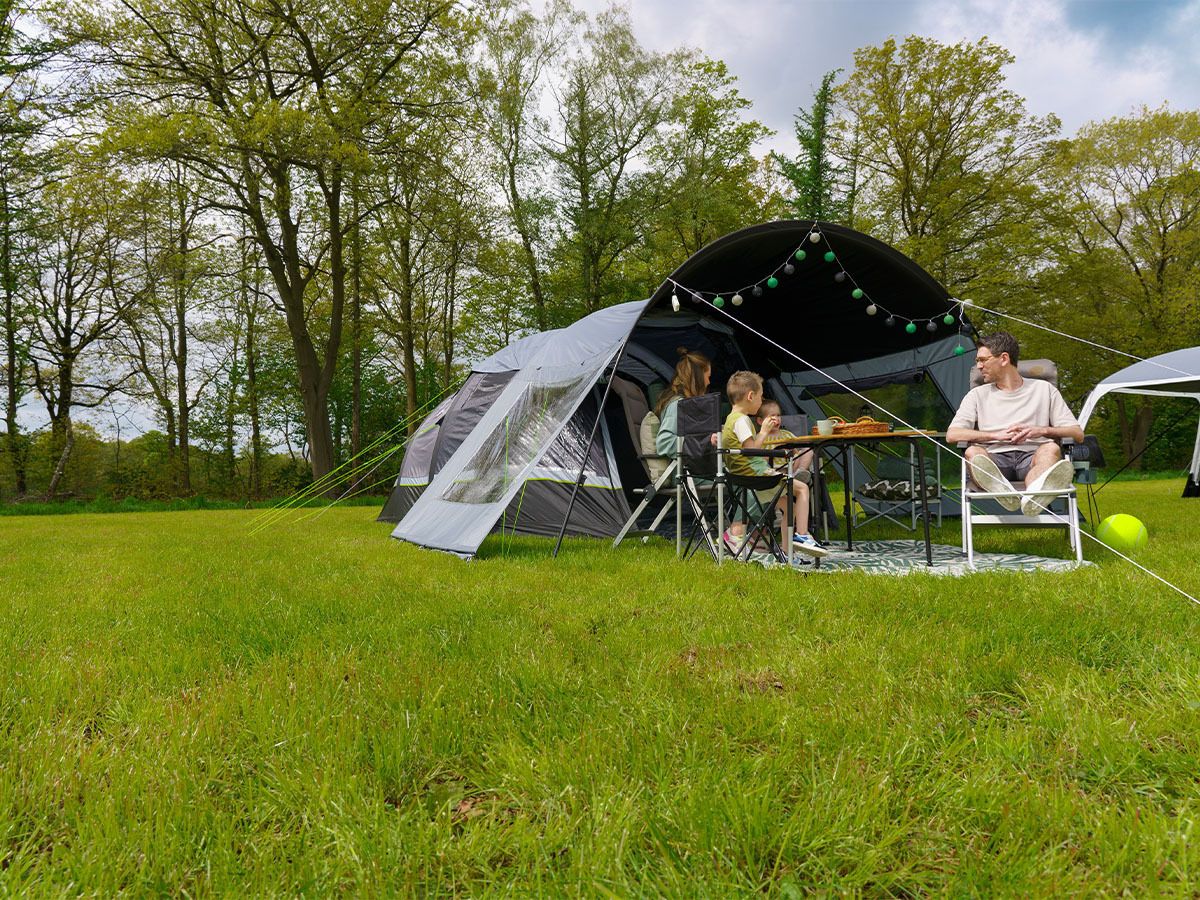 Obelink Summer 4 XL Easy Air CoolDark tunneltent