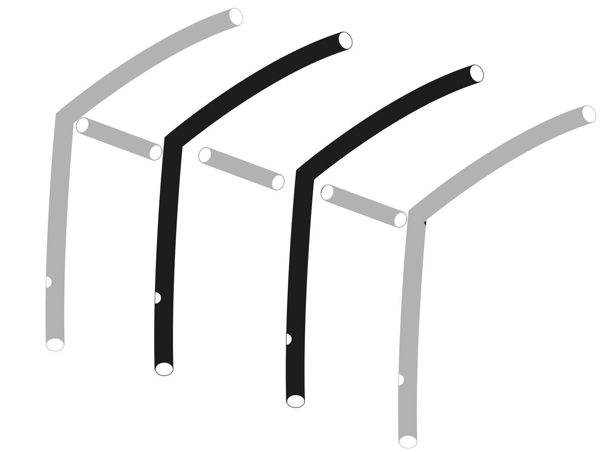 Obelink Viera/Palma 280/390 Easy Air hoofd airtube midden