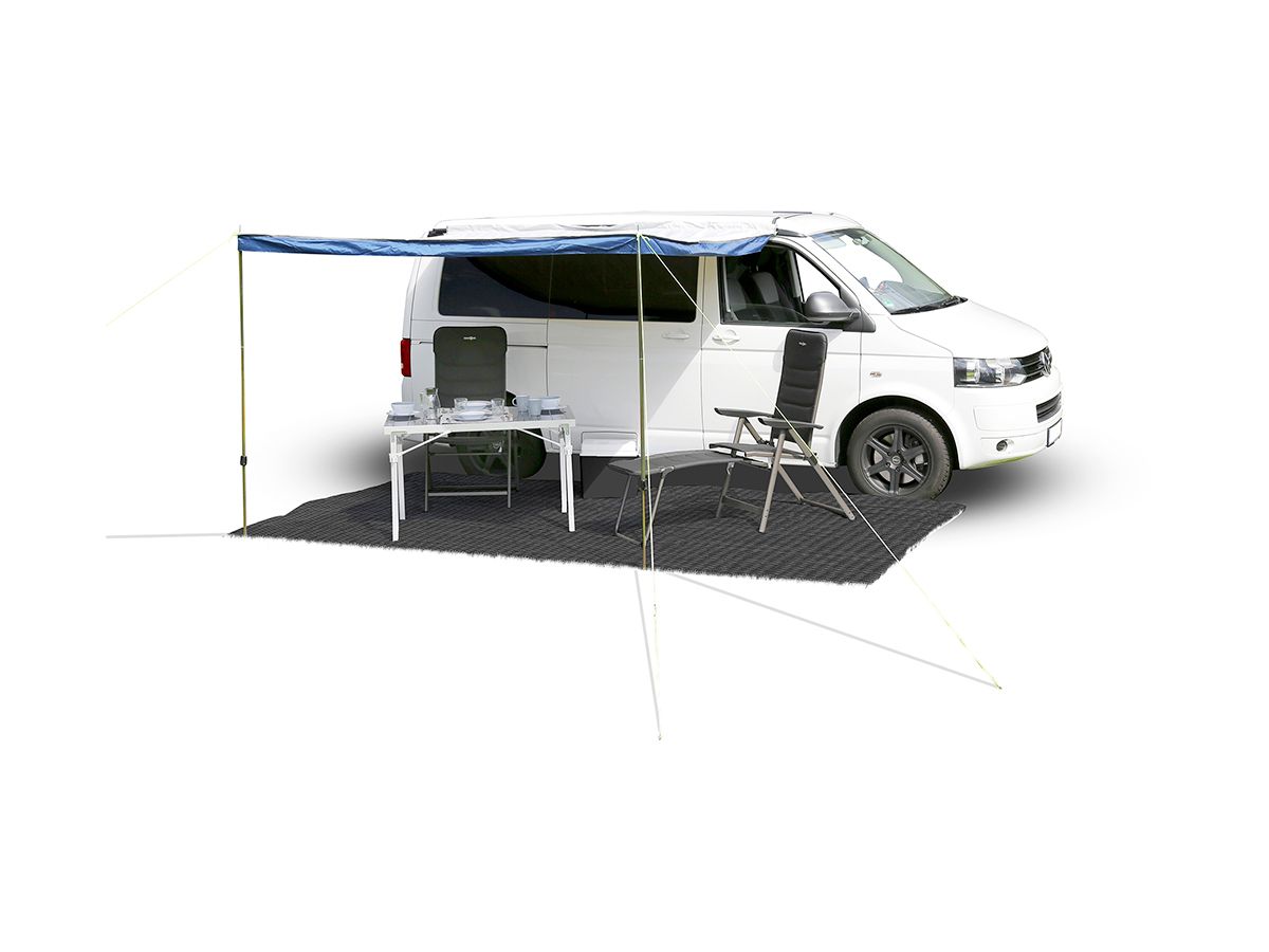 Brunner Balmat Black & White voortenttapijt - 250x450 cm