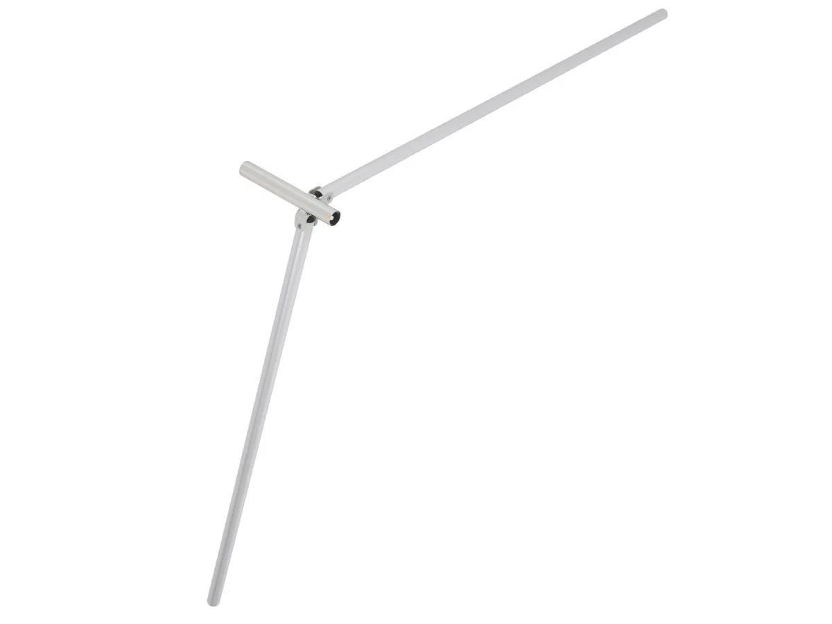 Piper linker hoekstuk voortentframe aluminium 28 mm