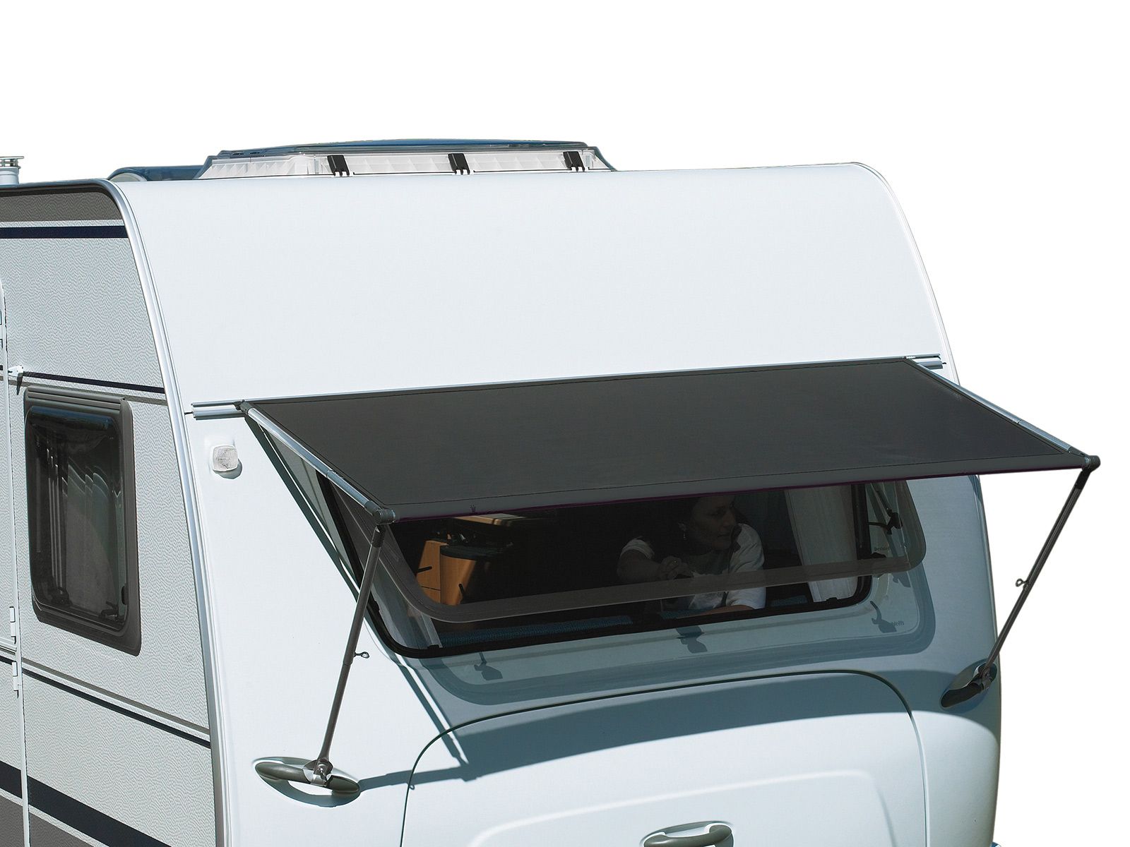 Isabella zonnefilter raamluifel 215 cm