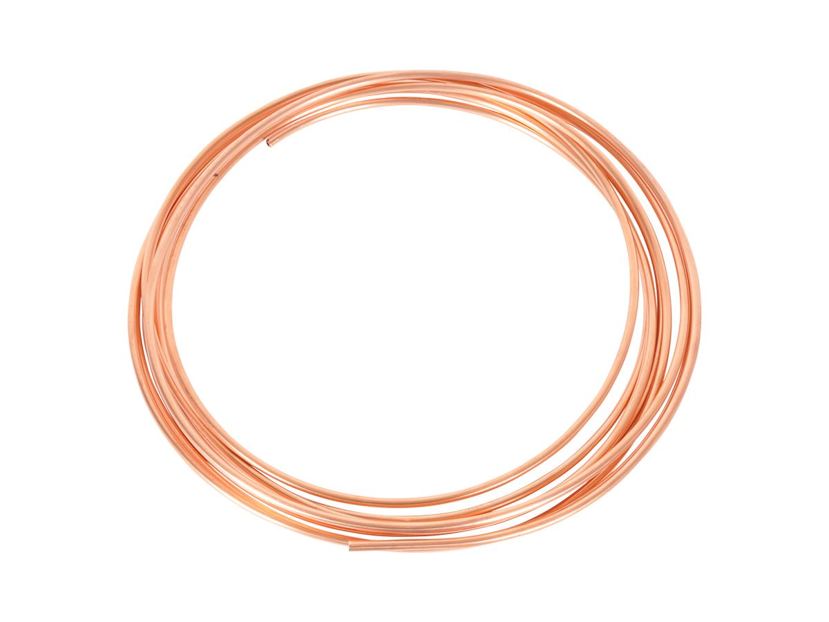 Obelink 8 mm koperen gasleiding - 10 m