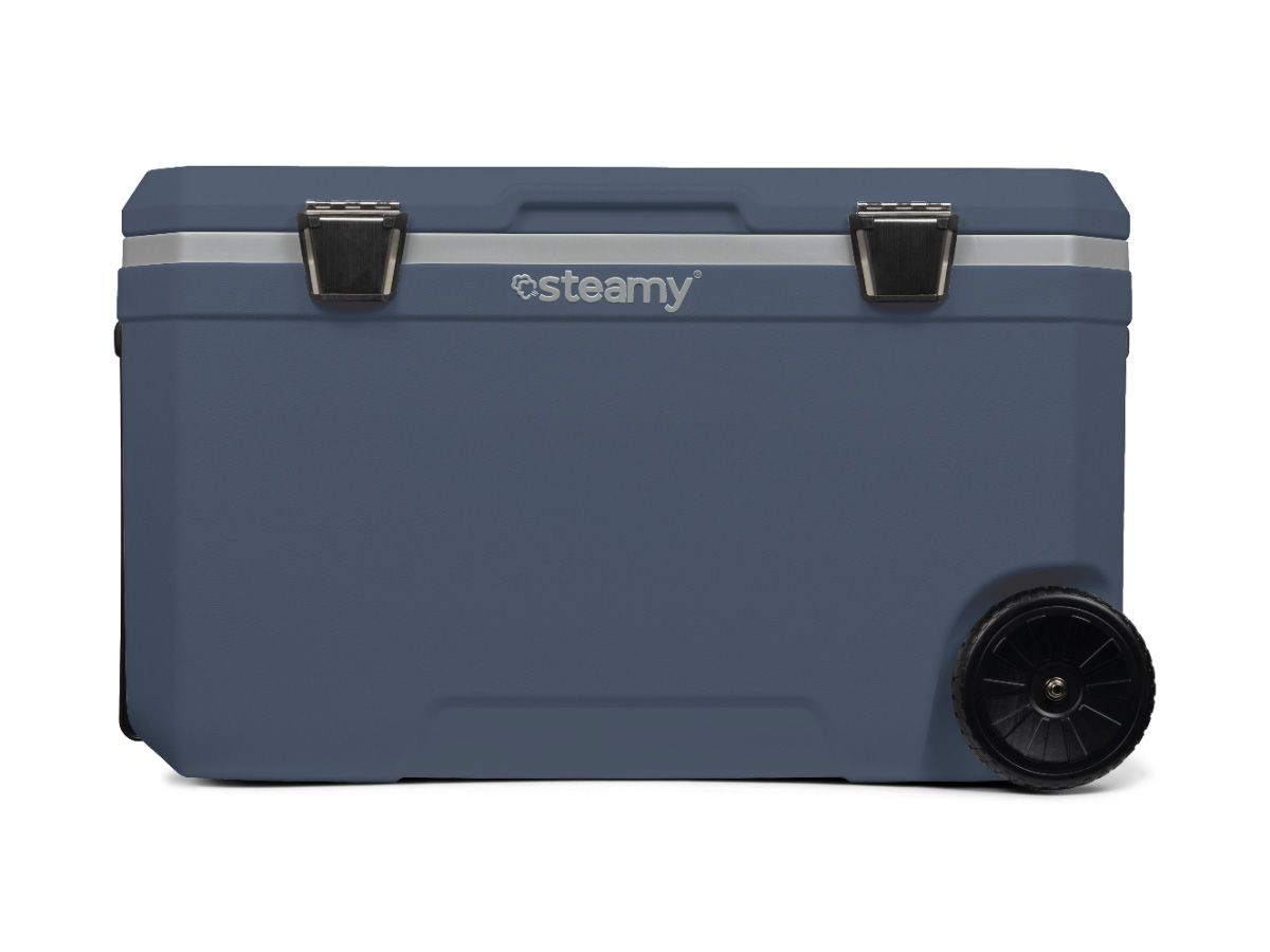 Steamy Cool 70 Roller koelbox op wielen - Blue