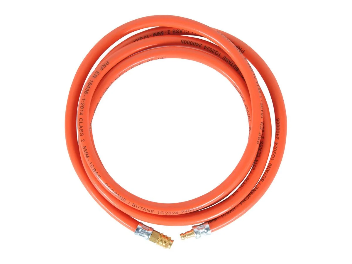 Obelink snelkoppeling male x female gasslang - 3 m