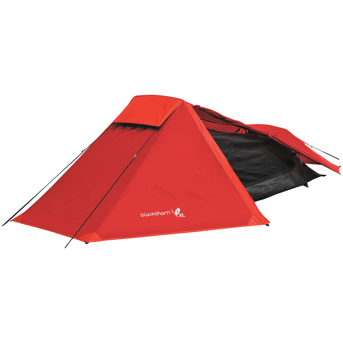 Highlander Blackthorn 1 XL rood tunneltent