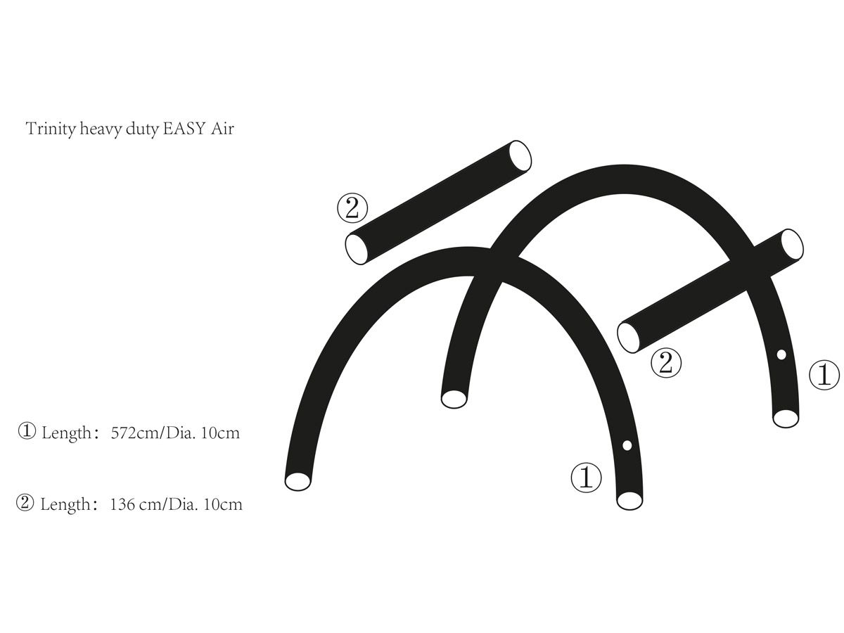Obelink Trinity Easy Air dwars airtube