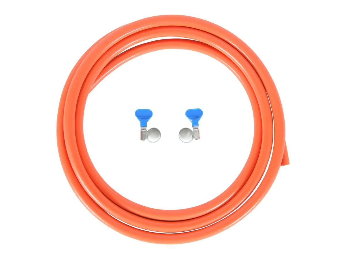 Obelink gasslang met slangklemmen - 3 m