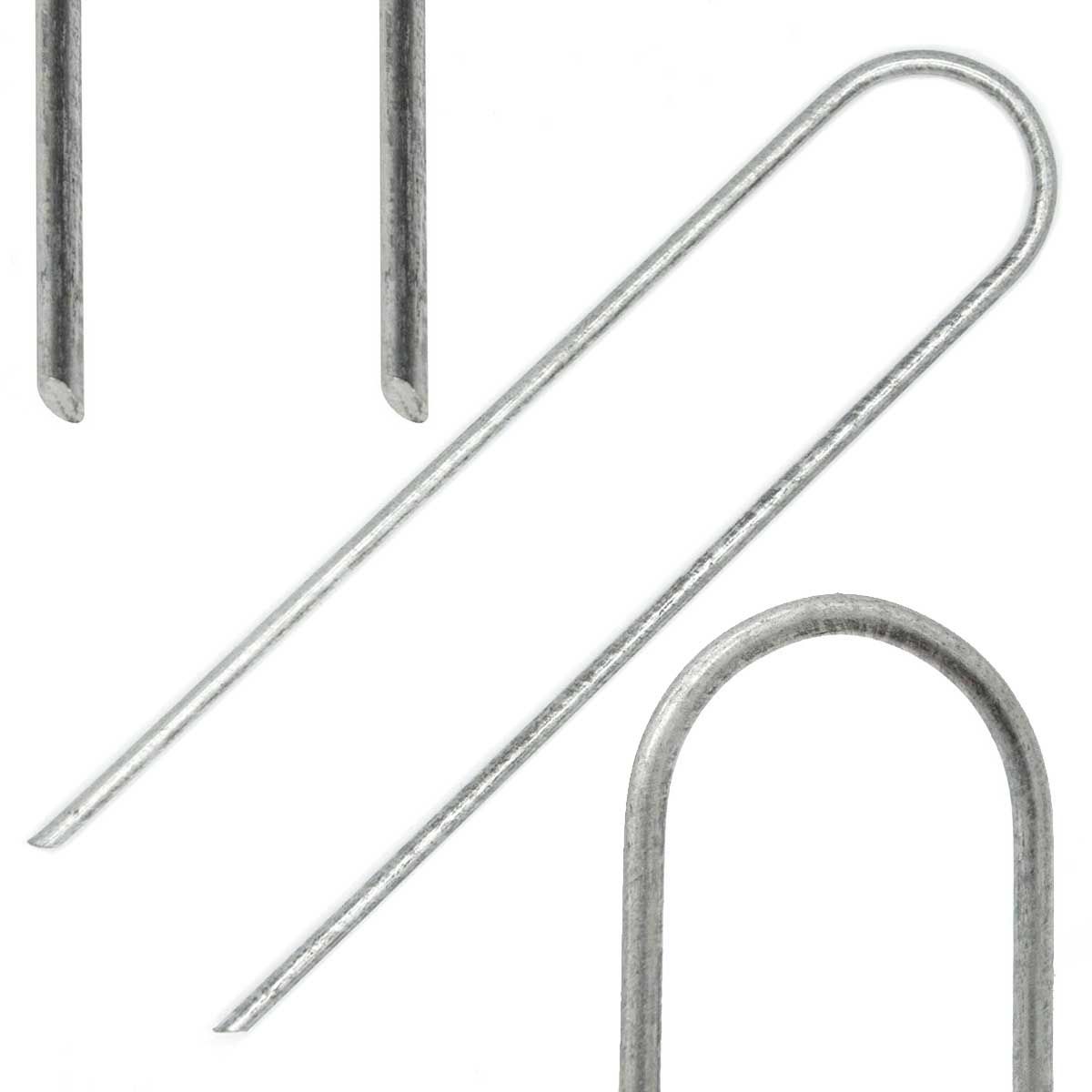 AMANKA 100 gegalvaniseerde grondpennen