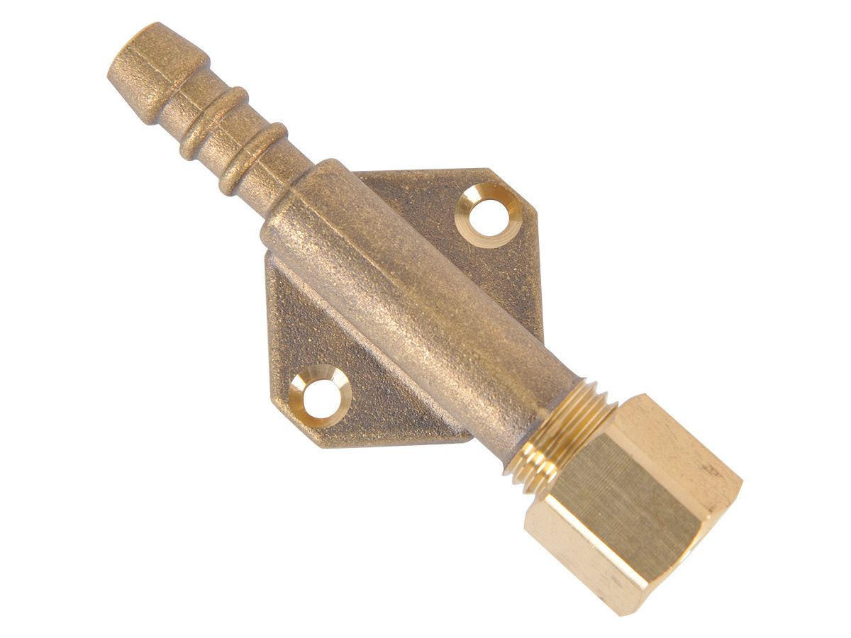 Gimeg muurplaat slangpilaar knelkoppeling