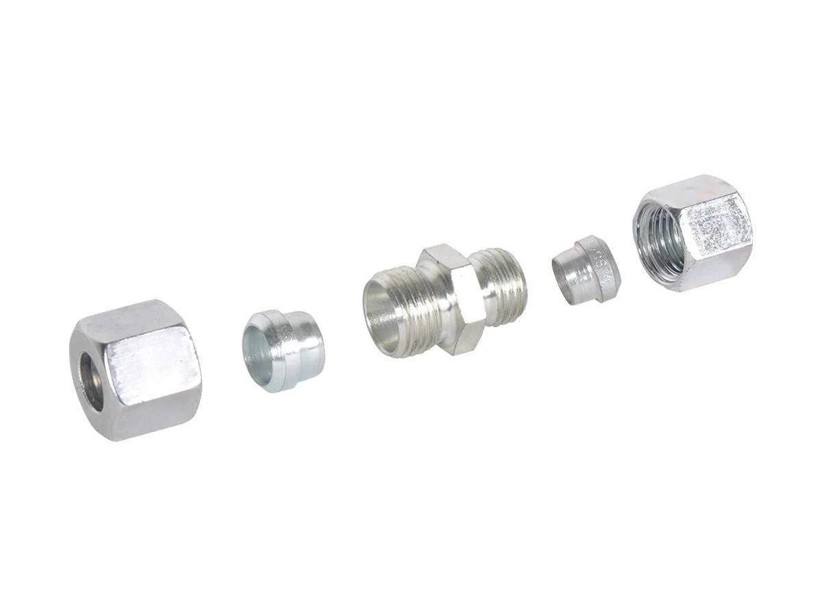 Obelink 8/10 mm rechte verloop knelkoppeling