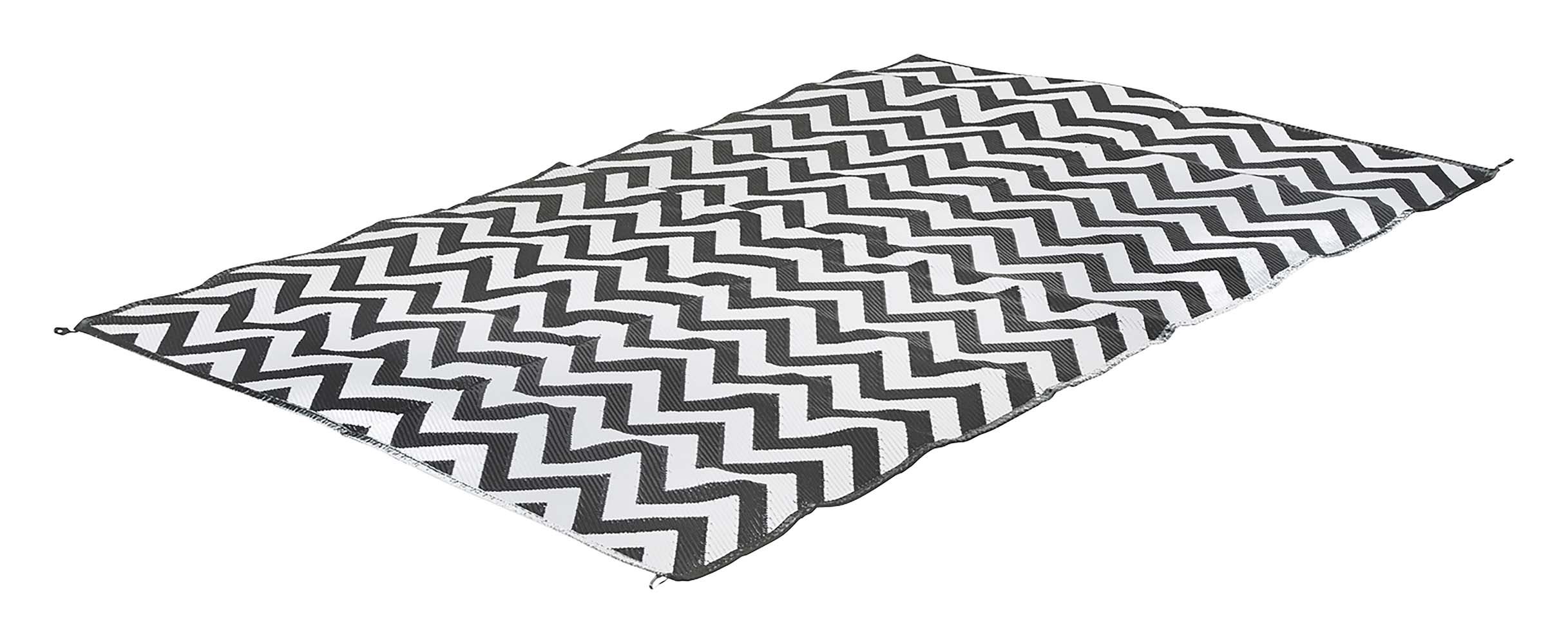 Bo-Camp Wave 350 x 270 cm zwart witte chill mat