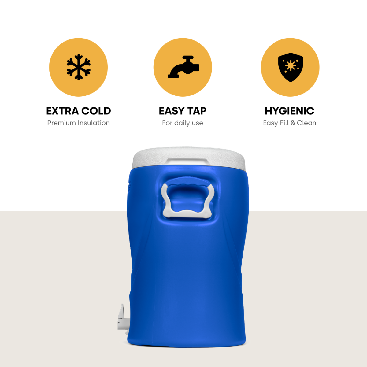 Pinnacle Platino 5 Gallon drankkoeler - Blue