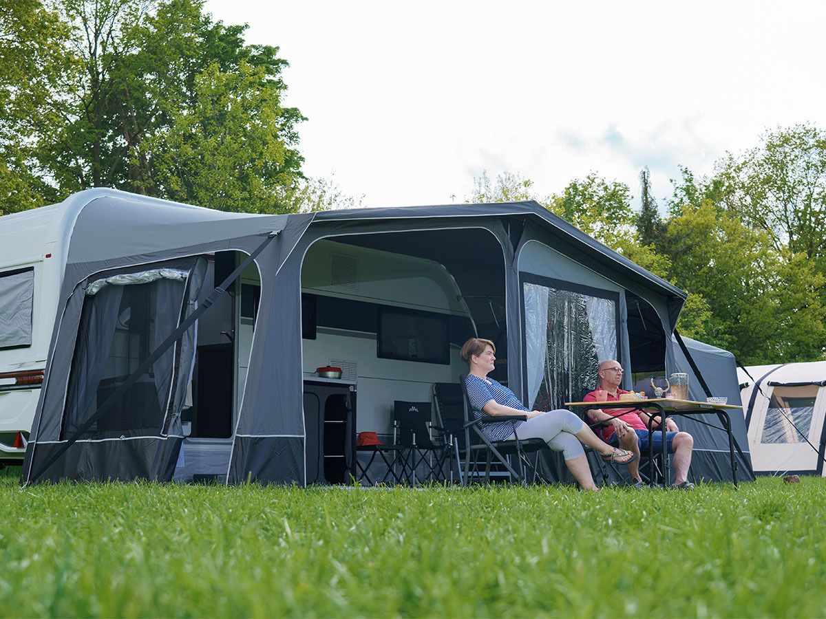 Obelink Capri 240 maat 13 (950 - 975 cm) caravanvoortent