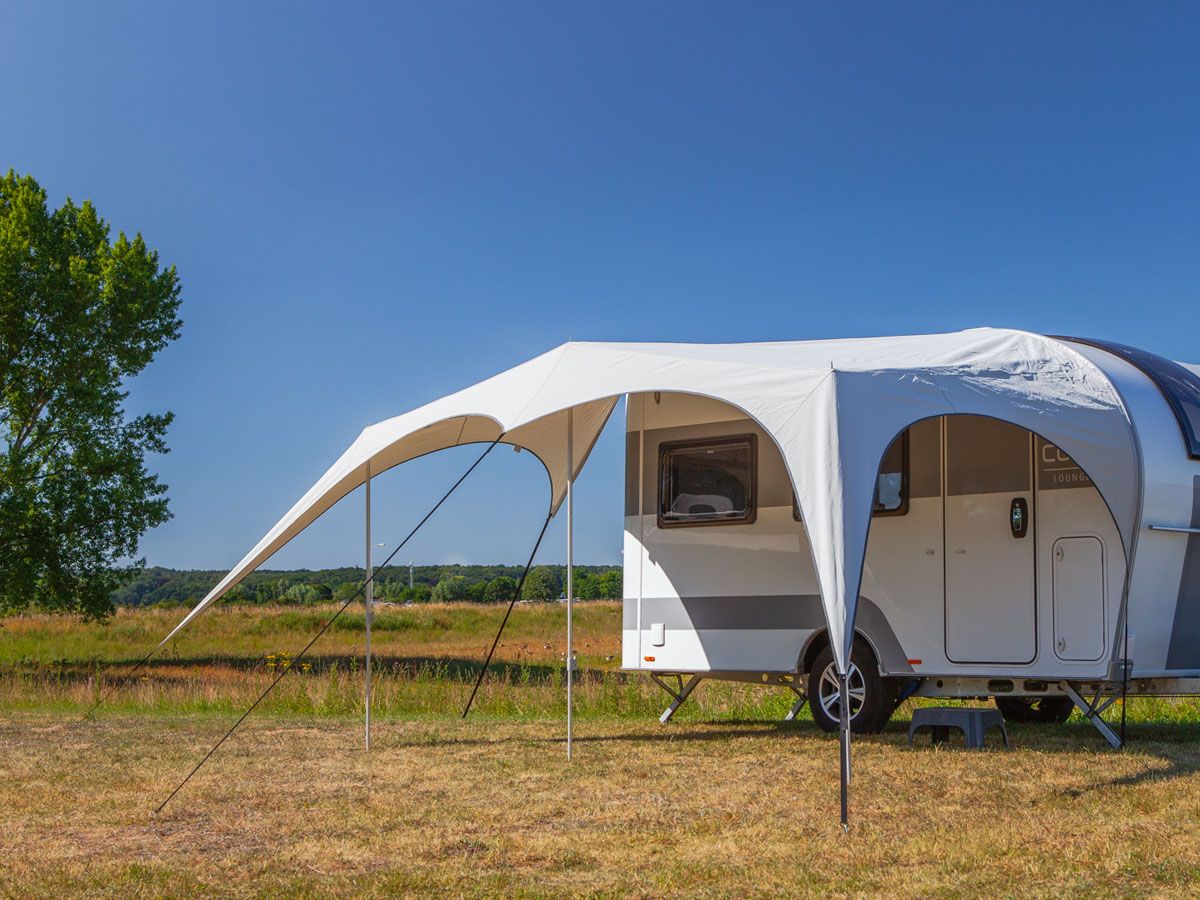 Campooz Trekking caravanluifel 375 cm - grijs