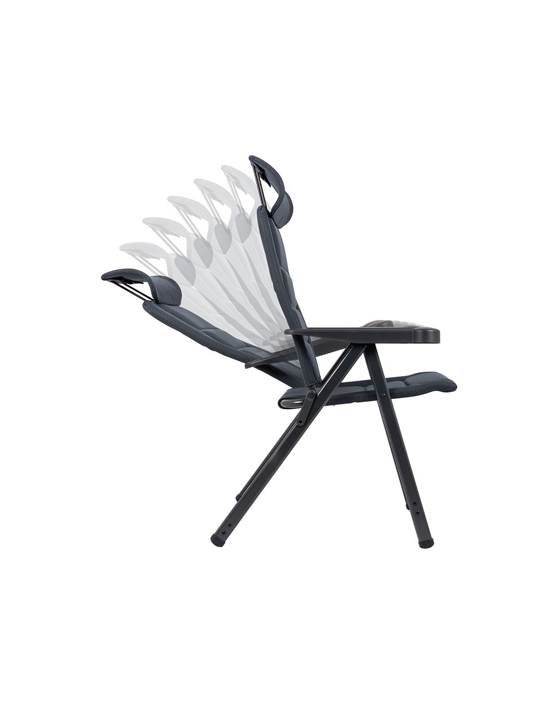 Crespo AP-237 Compact Air-Deluxe 2025 standenstoel - Grey