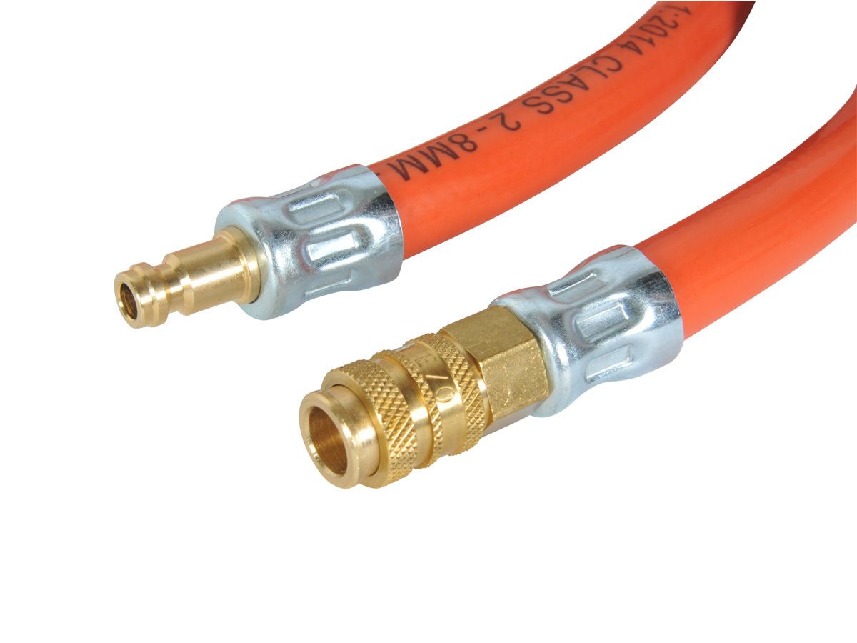 Obelink snelkoppeling male x female gasslang - 5 m