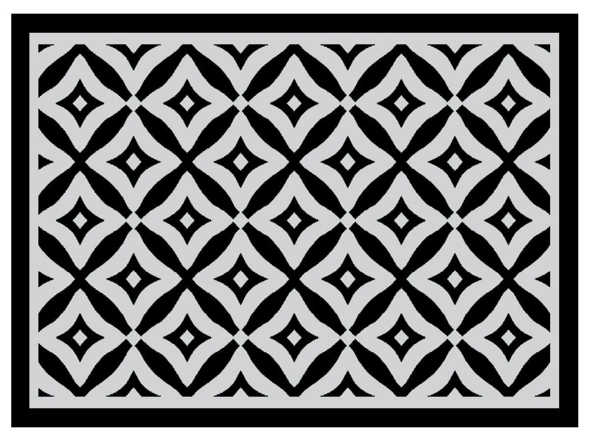 Obelink Patio Mat Cube 370 x 270 cm tenttapijt