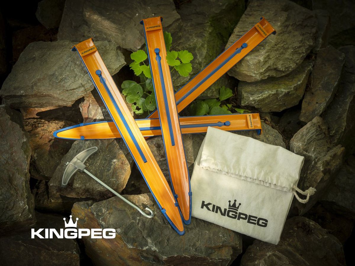 Kingpeg max storm tentharing - Set van 4