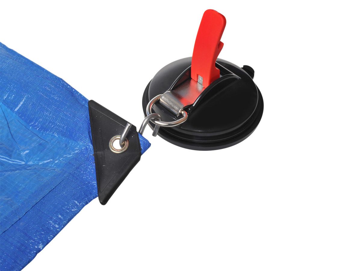 ProPlus zuignapbevestiging met ring en S-haak