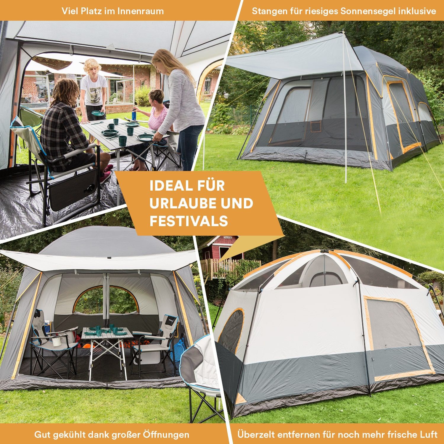 Skandika Tonsberg 5 koepeltent