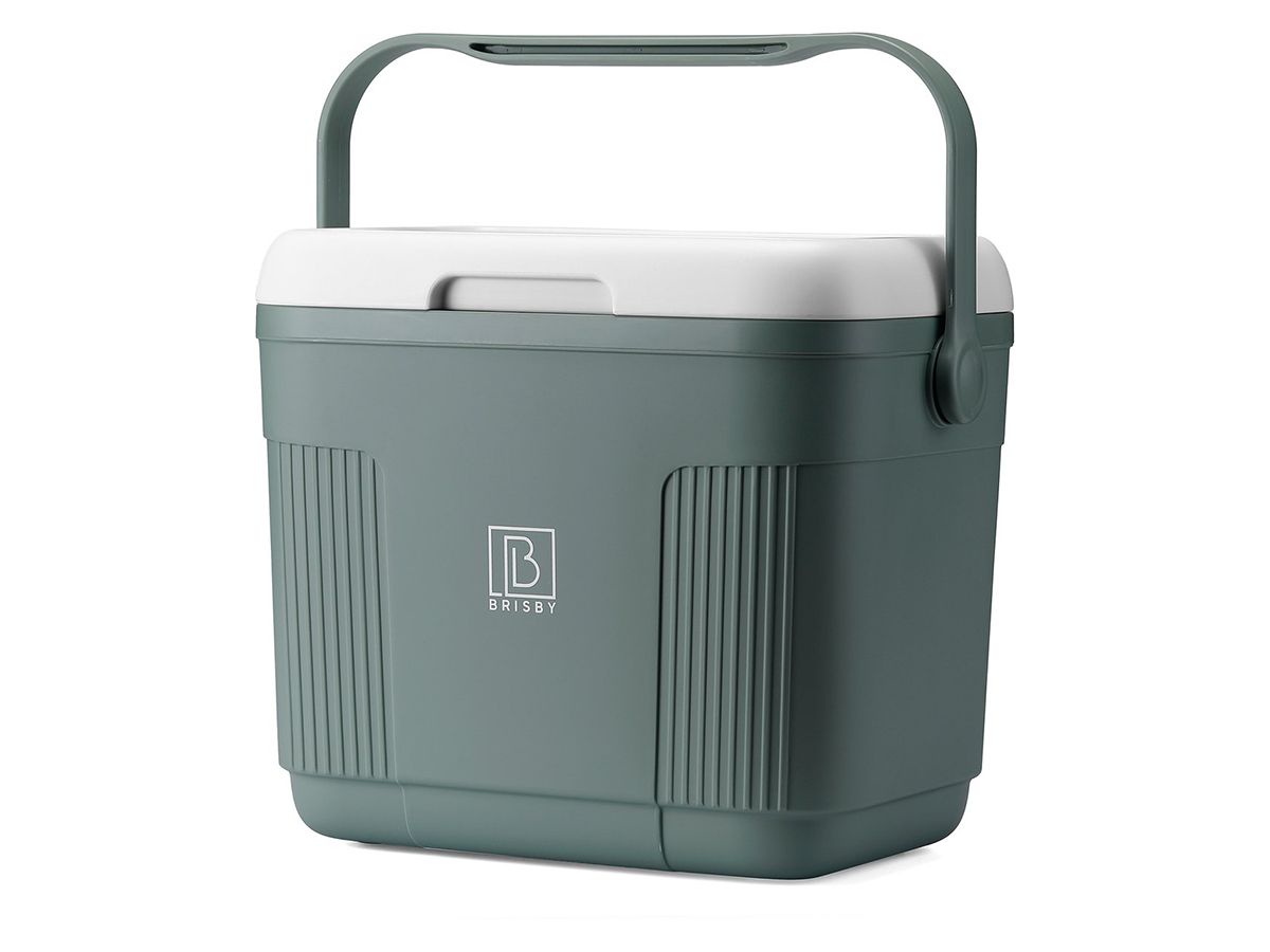 Brisby 22 liter koelbox met 4 koelelementen - Green