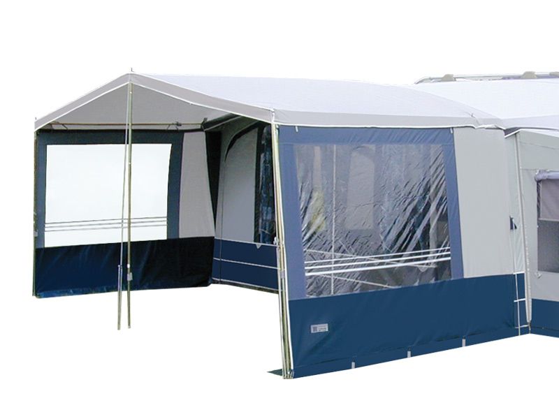 Hypercamp PVC voortentluifel maat 18 (323 - 333 cm) blauw
