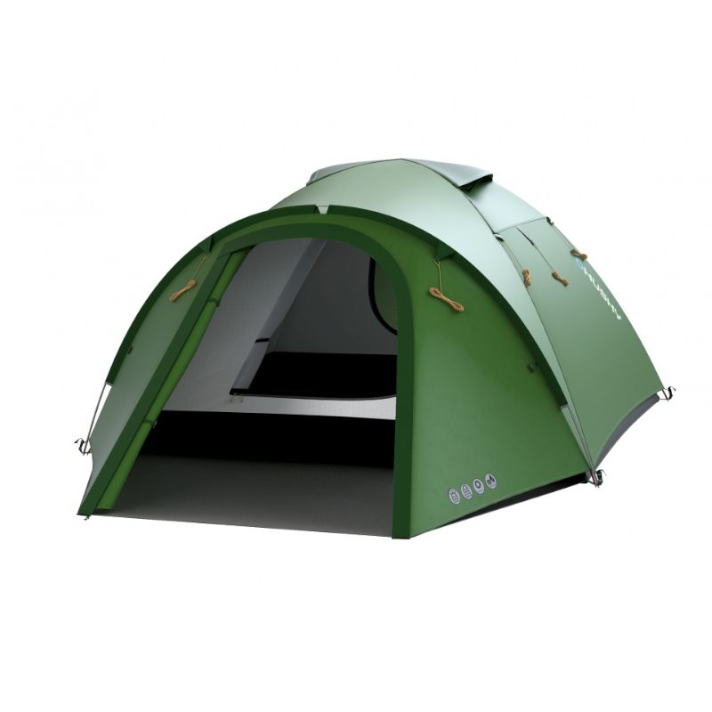 Husky Baron 3 extreem lichtgewicht tent - Green