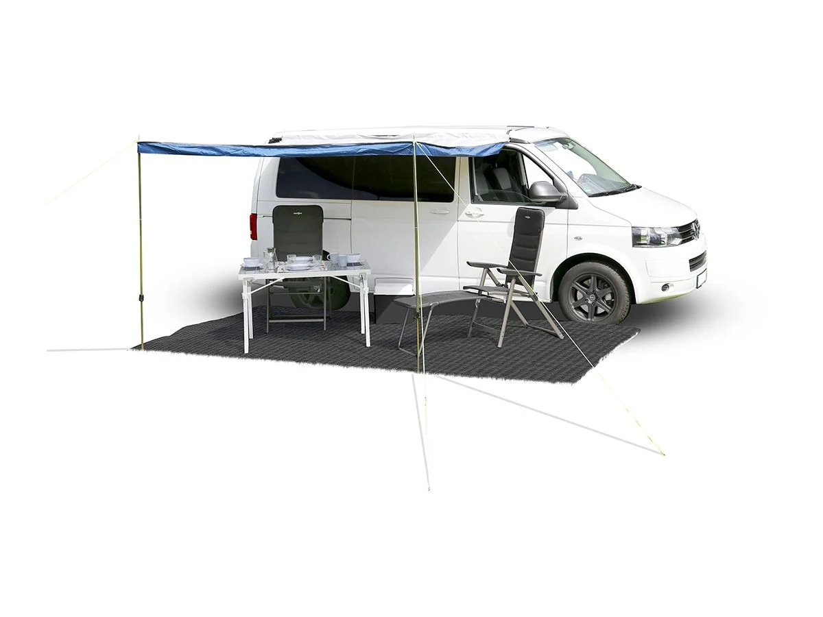 Brunner Balmat Black & White voortenttapijt - 250x500 cm