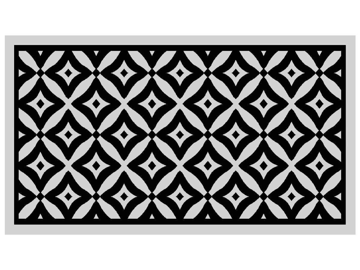 Obelink Patio Mat Cube 440 x 250 cm tenttapijt