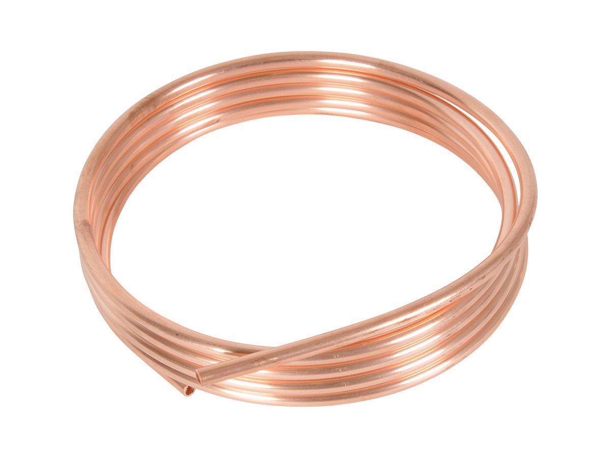 Obelink 8 mm koperen gasleiding - 3 m