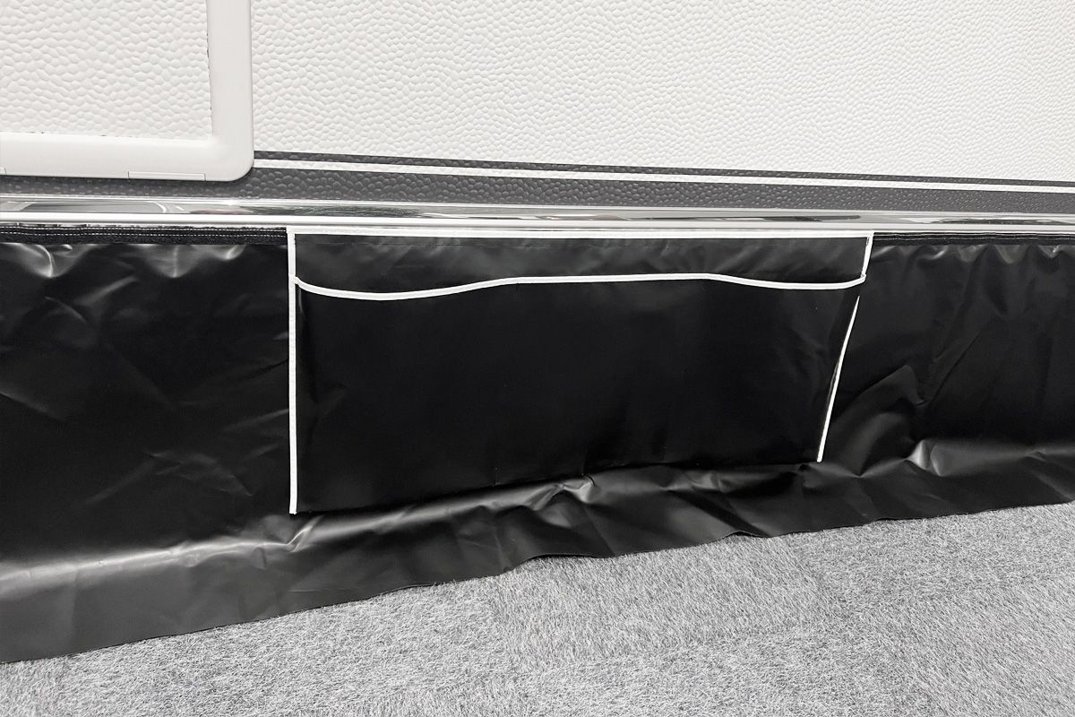 ESVO 11 meter tochtstrook met klittenband en opbergzak