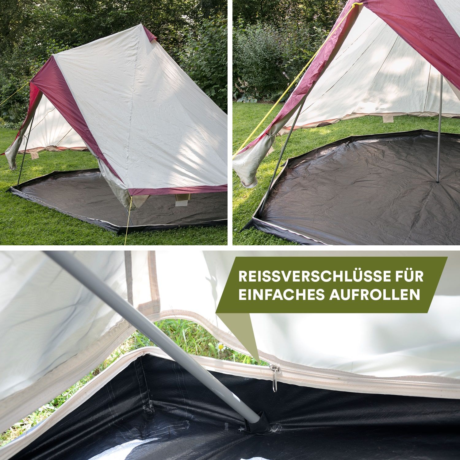 Skandika Tipi Comanche 400 Groepstent - Beige