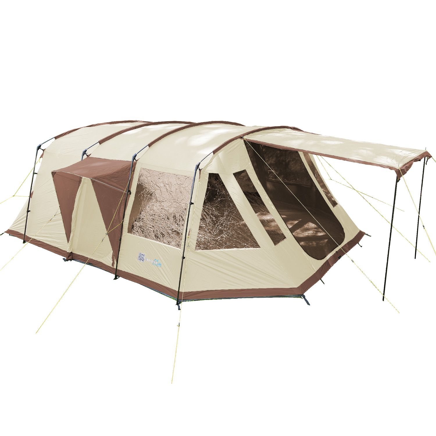Skandika Nordland 4 beige Tunneltent