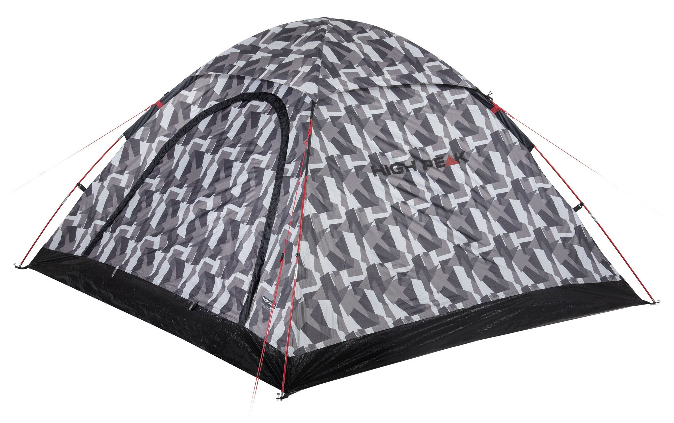 High Peak Beaver 3 grijze Koepeltent