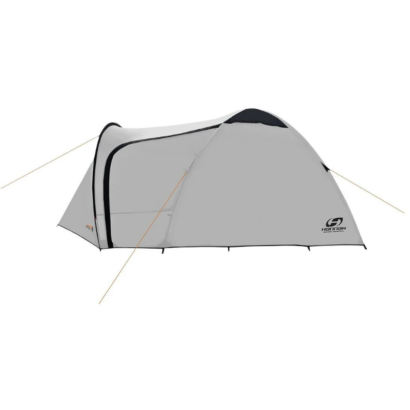 Hannah Outdoor Atol 4 grijze koepeltent