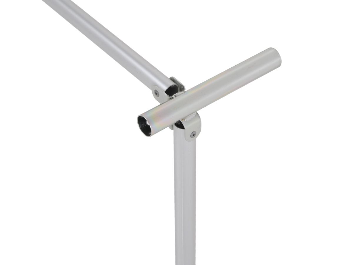 Piper rechter hoekstuk voortentframe aluminium 28 mm