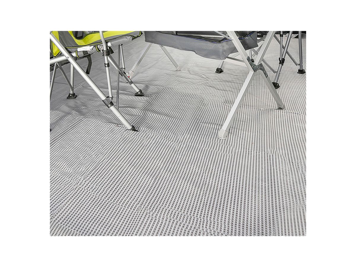 Brunner Kinetic 600 Darkgrey voortenttapijt - 250x400 cm