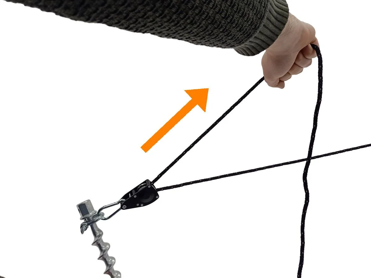 Obelink Pulley scheerlijn - 360 cm